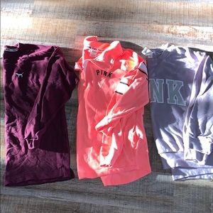 Victoria’s Secret Pink Sweatshirt Bundle